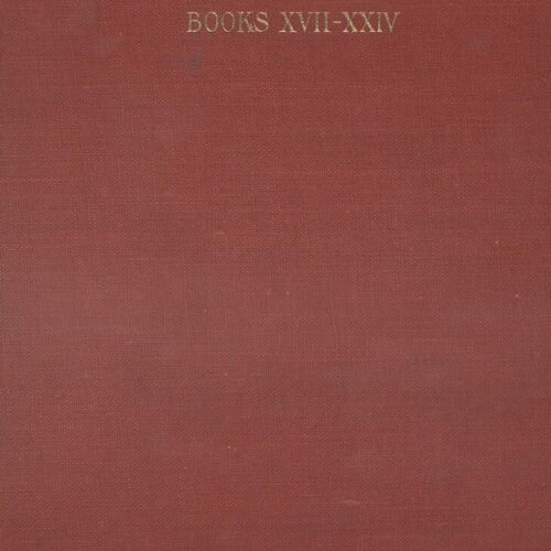 21 x 14 εκ. 5 σ. χ.α. + 219 σ. + 7 σ. χ.α., όπου στο verso του εξωφύλλου επικολλημένη